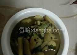小白菜炖土豆