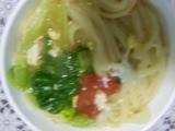 生菜西红柿鸡蛋面的做法[图]