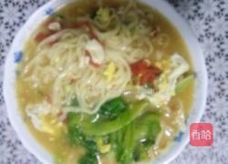 生菜西红柿鸡蛋面的做法图解12