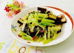 芹菜炒香干