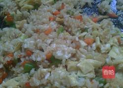 营养早餐之～～鸡蛋炒两米饭的做法图解7