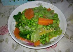 丝瓜炒毛豆