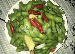 煮毛豆