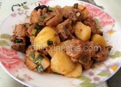 土豆炖排骨