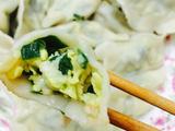 虾仁韭菜鸡蛋馅儿饺子