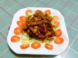 豆瓣酱肉丝