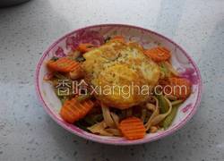 杂蔬炒面