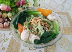 海米肉丸蔬菜面