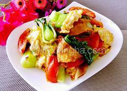 鸡蛋蔬菜炒饼