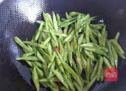 干煸四季豆的做法图解4