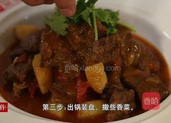 土豆西红柿炖牛腩的做法图解8