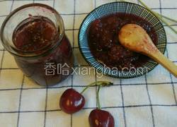 新鲜樱桃果酱