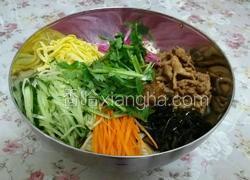 五彩酱拌肉丝面