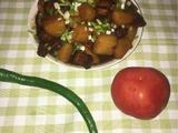 红烧肉烩土豆