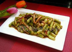 豆豉烧四季豆