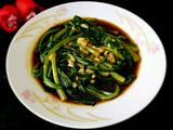 蒜香蚝汁油麦菜