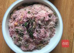 苋菜炒米粉的做法图解4