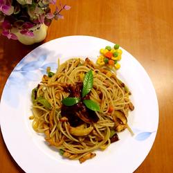 黑胡椒鸡脯意大利面