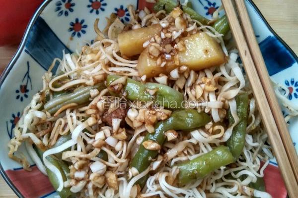 豆角焖面