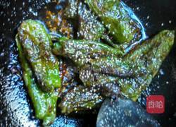 蜂蜜虎皮青椒的做法图解4