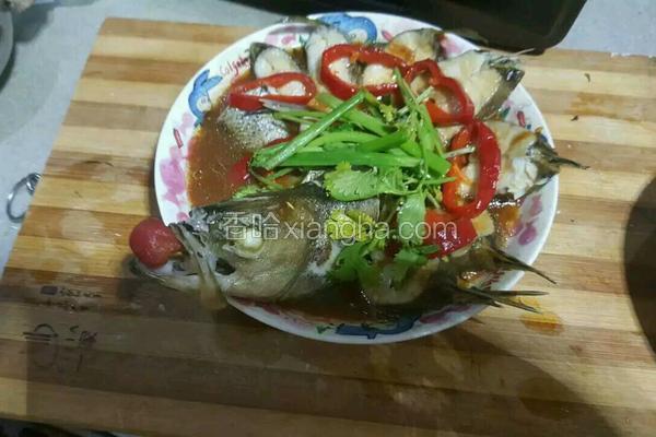 寧蒙蒸鲈鱼(次稱孔雀开屏鱼)