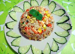 咖哩虾仁炒饭