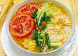 西红柿鸡蛋粉干