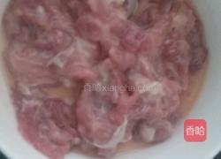 姜丝肉的做法图解2