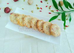 南瓜豆沙芝麻饼