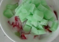 自制西瓜奶绿