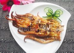 烤鱿鱼头