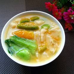 北瓜风味疙瘩汤