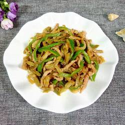 肉丝青椒炒榨菜的做法[图]