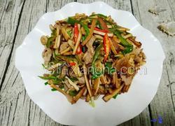 肉丝炒香干