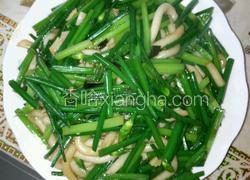 韭菜苔炒粉