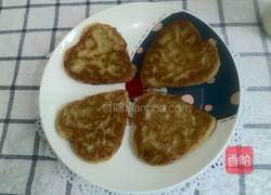 早餐～～爱心香蕉鸡蛋饼的做法图解9