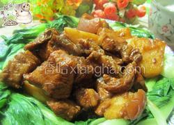 红烧肉炖土豆