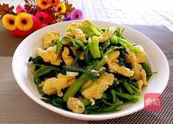 菠菜炒鸡蛋的做法图解10