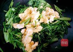 菠菜炒鸡蛋的做法图解9