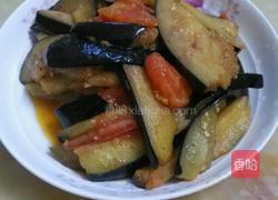 西红柿炒茄子的做法图解4
