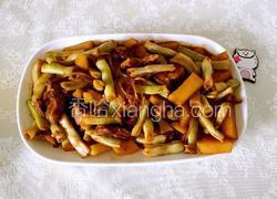豆角土豆肉炖粉条