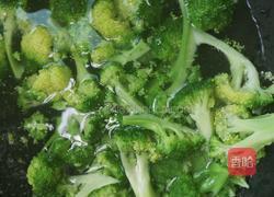 西兰花炒虾仁的做法图解7