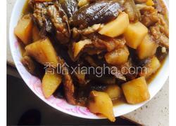 茄子炖土豆