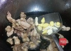 花菜炒肉的做法图解8