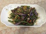 刀豆烧茄子