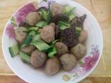 松菇鲅鱼丸