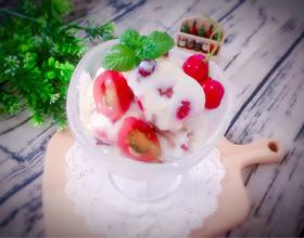  圣女果香蕉炒酸奶[图]