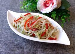 凉拌绿豆芽