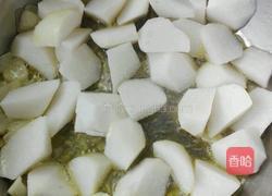 油呛白萝卜～家常菜的做法图解4