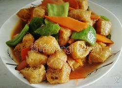 琉璃红烧豆腐